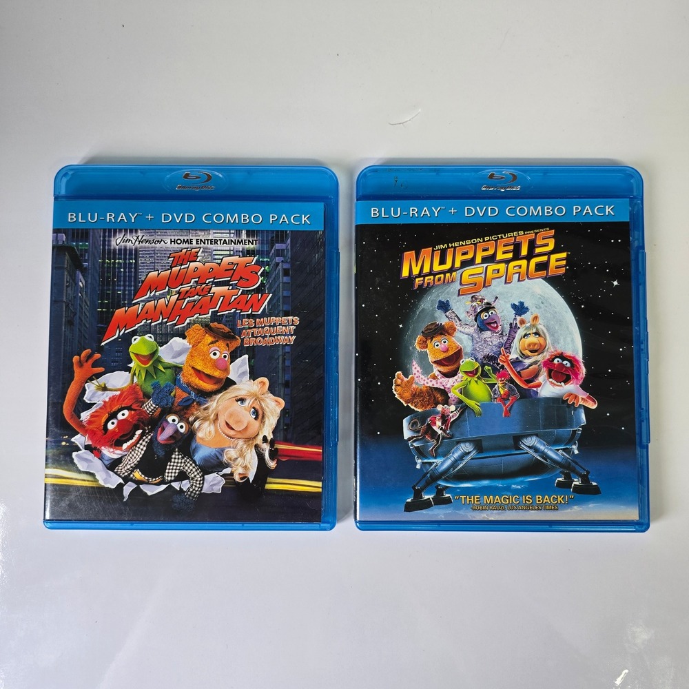 The Muppets Take Manhattan+ From Space Blu-ray/DVD Jim Henson Home Entertainment